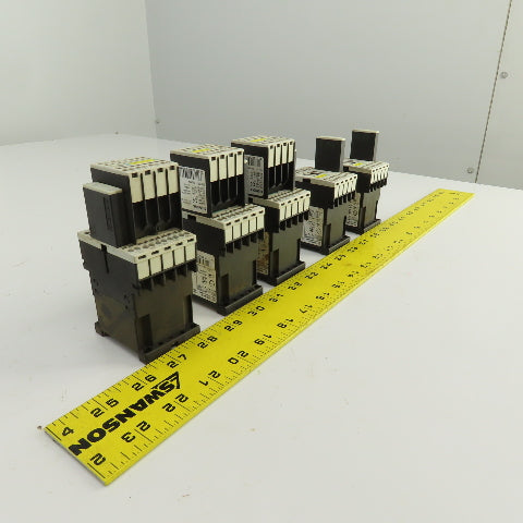 Siemens 3RH1140-2BB40 Control Relay 10A 600V AC Lot Of 6