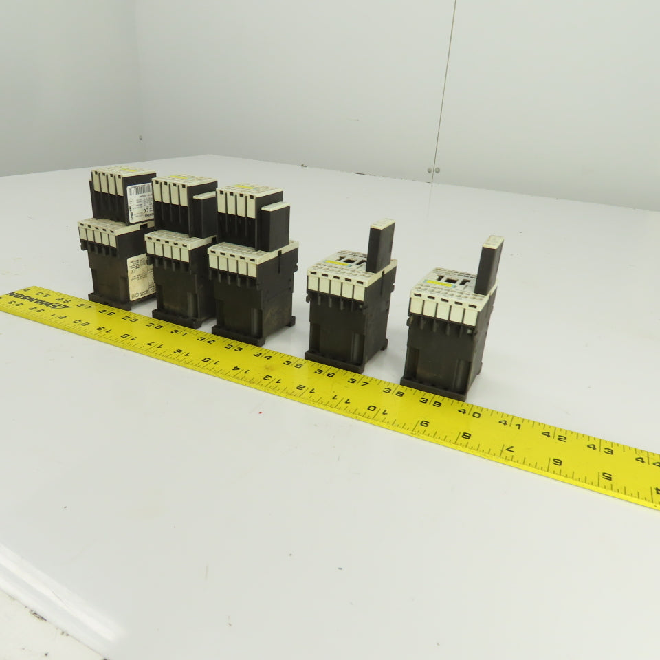 Siemens 3RH1140-2BB40 Control Relay 10A 600V AC Lot Of 6