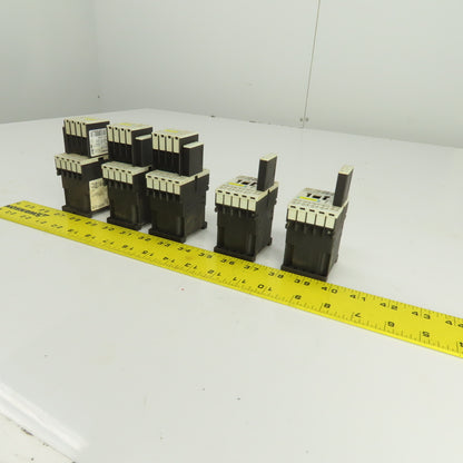 Siemens 3RH1140-2BB40 Control Relay 10A 600V AC Lot Of 6