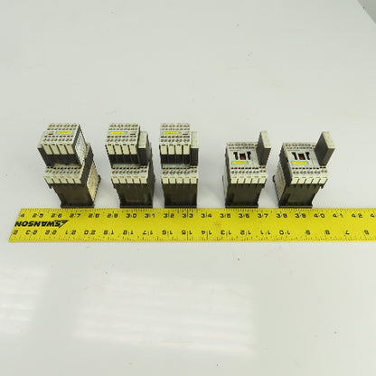 Siemens 3RH1140-2BB40 Control Relay 10A 600V AC Lot Of 6