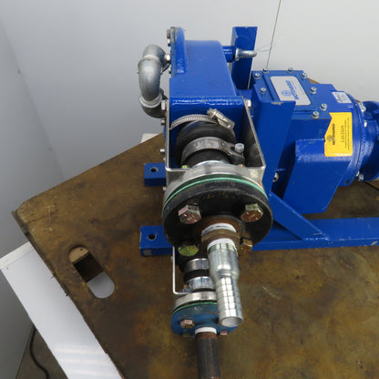 Neptune ABN25-E3 3/4HP Horizontal Peristaltic Hose Pump 20RPM 230/460V 3PH
