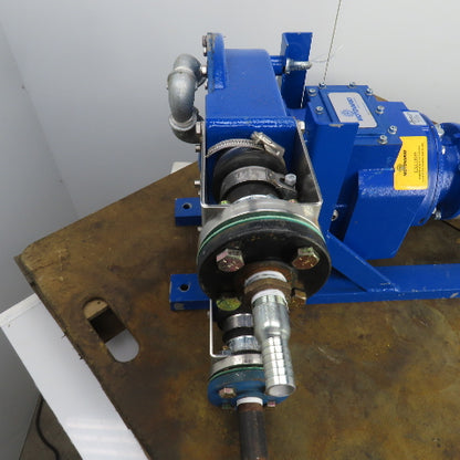 Neptune ABN25-E3 3/4HP Horizontal Peristaltic Hose Pump 20RPM 230/460V 3PH