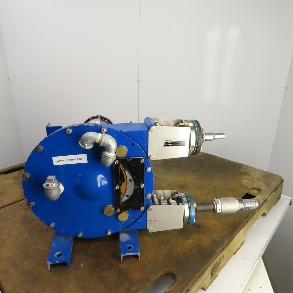 Neptune ABN25-E3 3/4HP Horizontal Peristaltic Hose Pump 20RPM 230/460V 3PH
