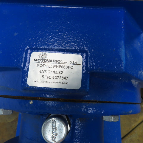 Neptune ABN25-E3 3/4HP Horizontal Peristaltic Hose Pump 20RPM 230/460V 3PH