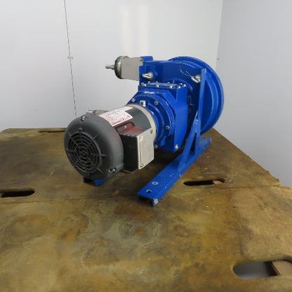 Neptune ABN25-E3 3/4HP Horizontal Peristaltic Hose Pump 20RPM 230/460V 3PH