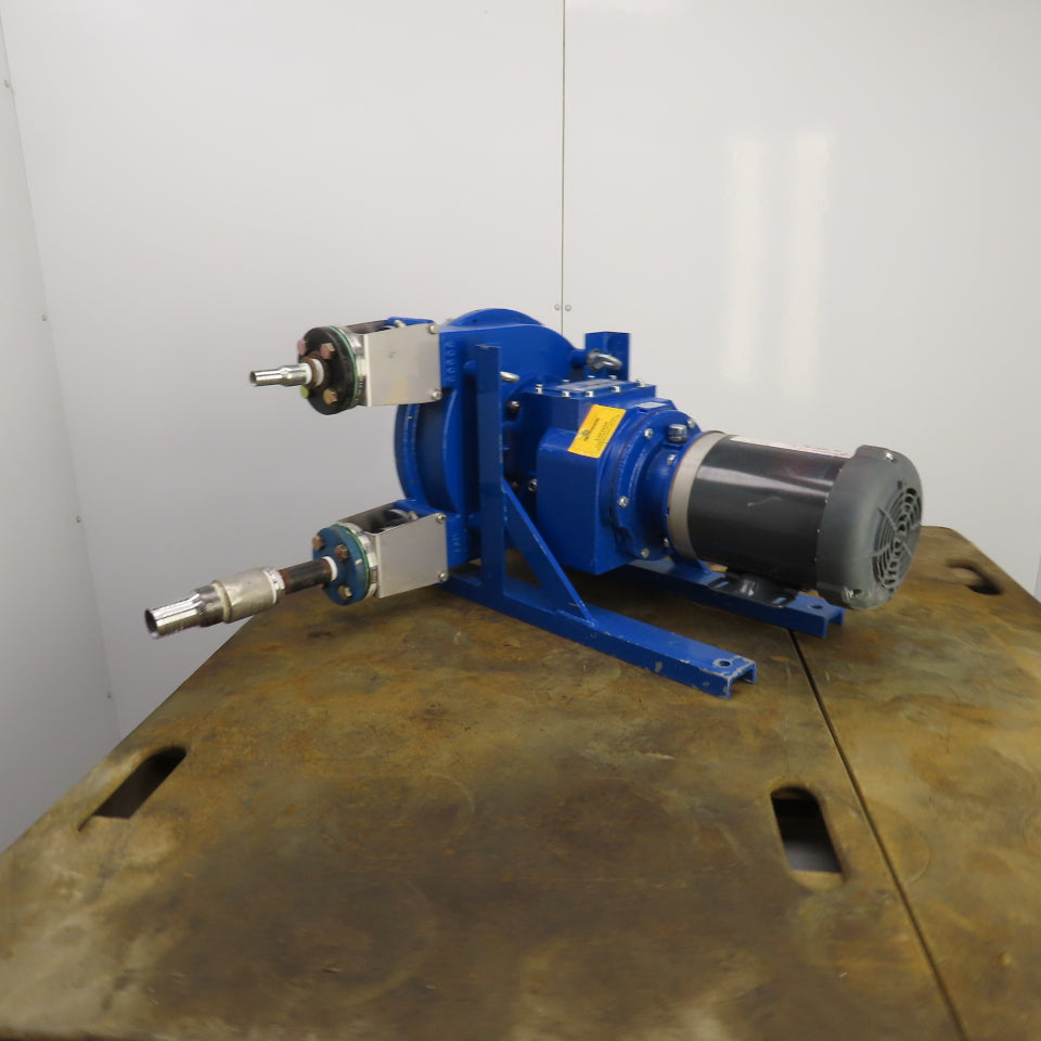 Neptune ABN25-E3 3/4HP Horizontal Peristaltic Hose Pump 20RPM 230/460V 3PH