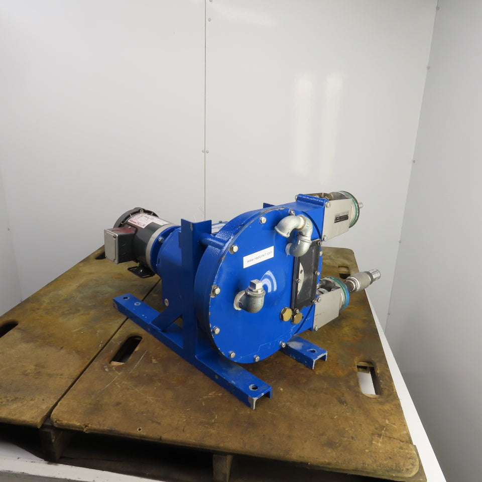 Neptune ABN25-E3 3/4HP Horizontal Peristaltic Hose Pump 20RPM 230/460V 3PH