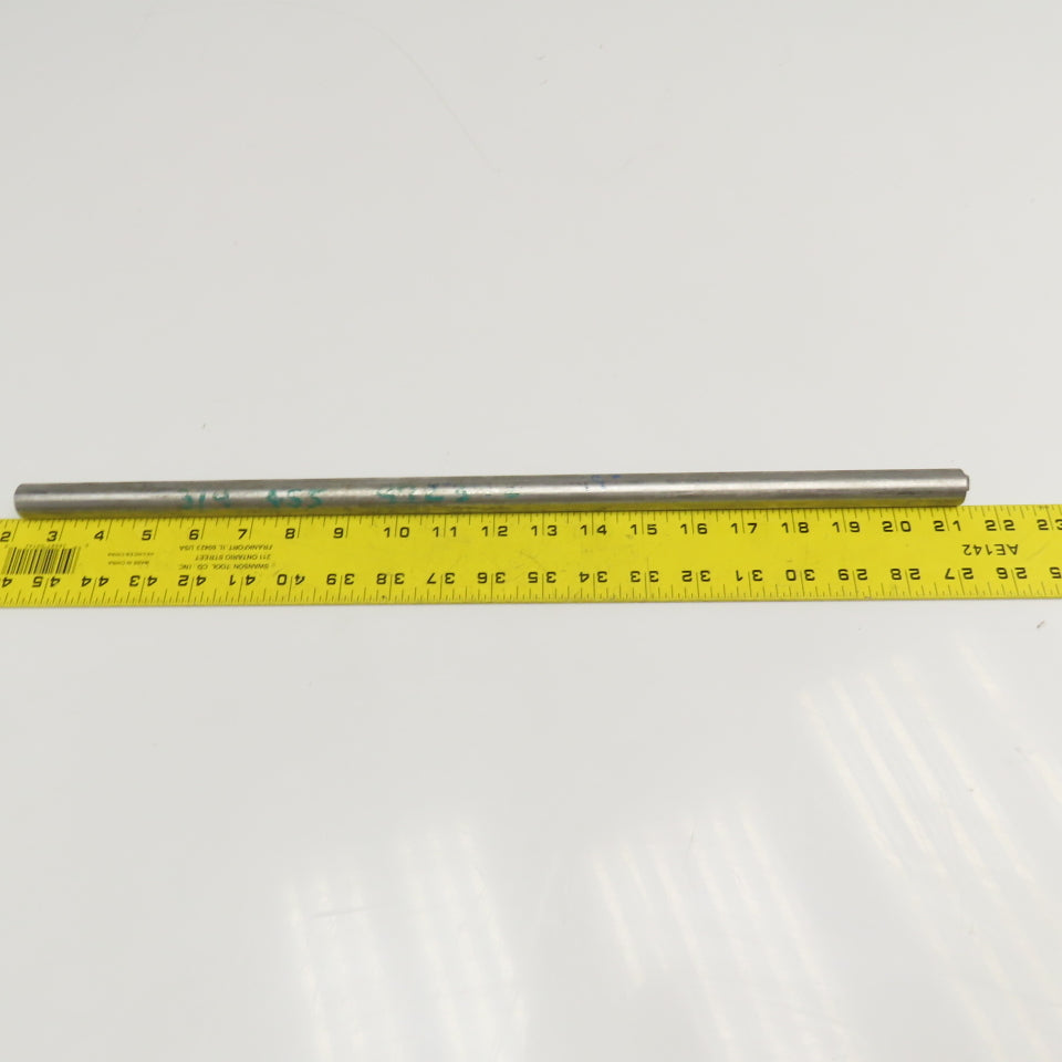 3/4" Diameter 455 Stainless Steel Non Heat Treated Round Bar Stock 19"