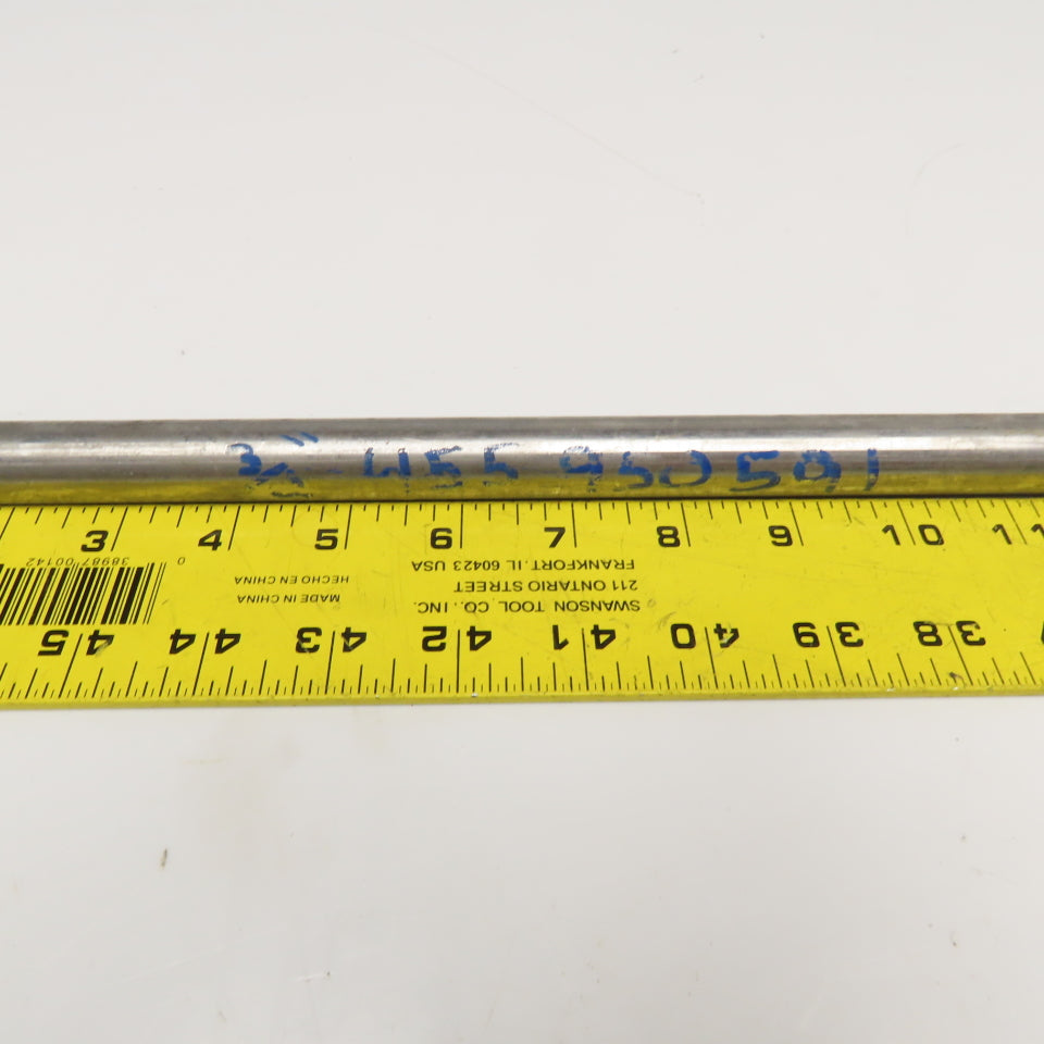 3/4" Diameter 455 Stainless Steel Non Heat Treated Round Bar Stock 24"