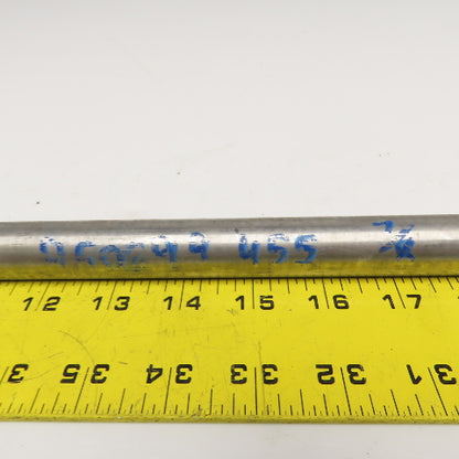 7/8" Diameter 455 Stainless Steel Non Heat Treated Round Bar Stock 23-1/2"