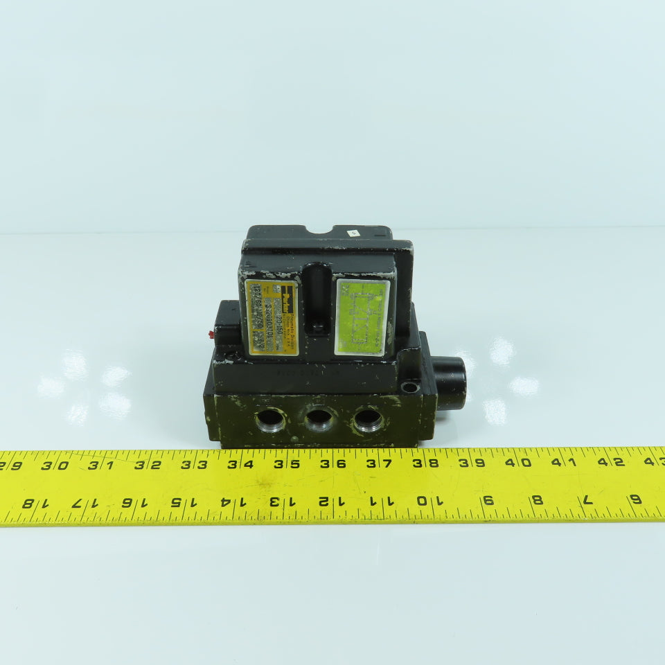 Parker S320103701 3/2 Way Pneumatic Solenoid Valve 150PSIG 120V Coil 3/8" NPT