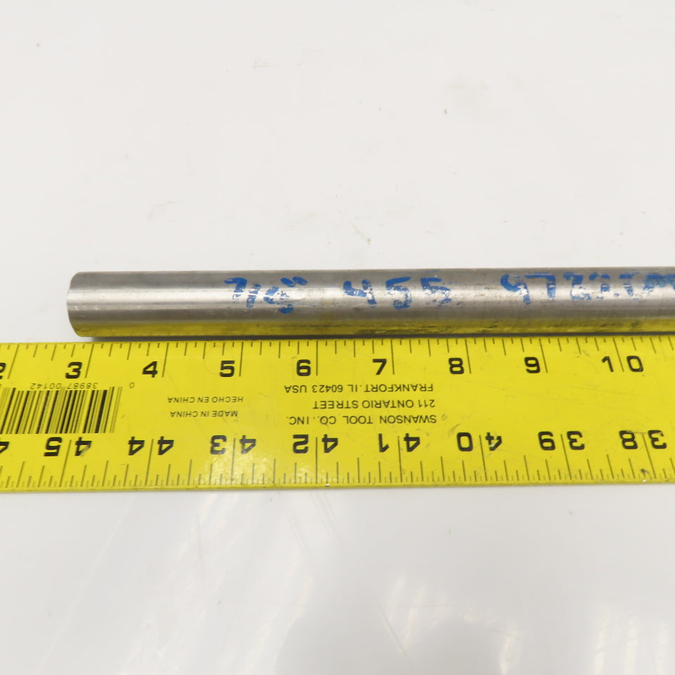 7/8" Diameter 455 Stainless Steel Non Heat Treated Round Bar Stock 20"