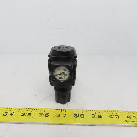 CKD R1100 Pneumatic Pressure Regulator 1/8" NPT 7 to 120 PSI