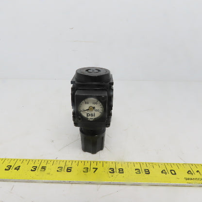 CKD R1100 Pneumatic Pressure Regulator 1/8" NPT 7 to 120 PSI