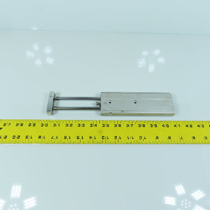 SMC CXSJL15-100 Dual Rod Guided Pneumatic Cylinder 100mm Stroke 8mm Rod