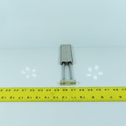 SMC CXSJL15-100 Dual Rod Guided Pneumatic Cylinder 100mm Stroke 8mm Rod