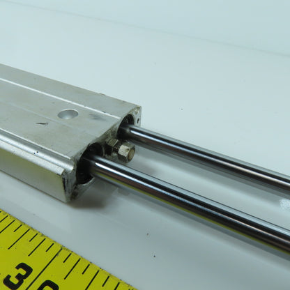 SMC CXSJL15-100 Dual Rod Guided Pneumatic Cylinder 100mm Stroke 8mm Rod