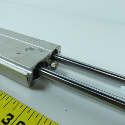 SMC CXSJL15-100 Dual Rod Guided Pneumatic Cylinder 100mm Stroke 8mm Rod