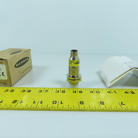 Banner M18GYX7PQ 2-Color Sensor Indicator Light Threaded Barrel