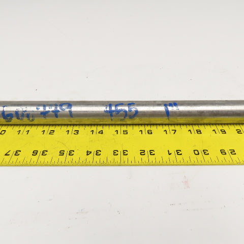 1" Diameter 455 Stainless Steel Non Heat Treated Round Bar Stock 22-1/2"