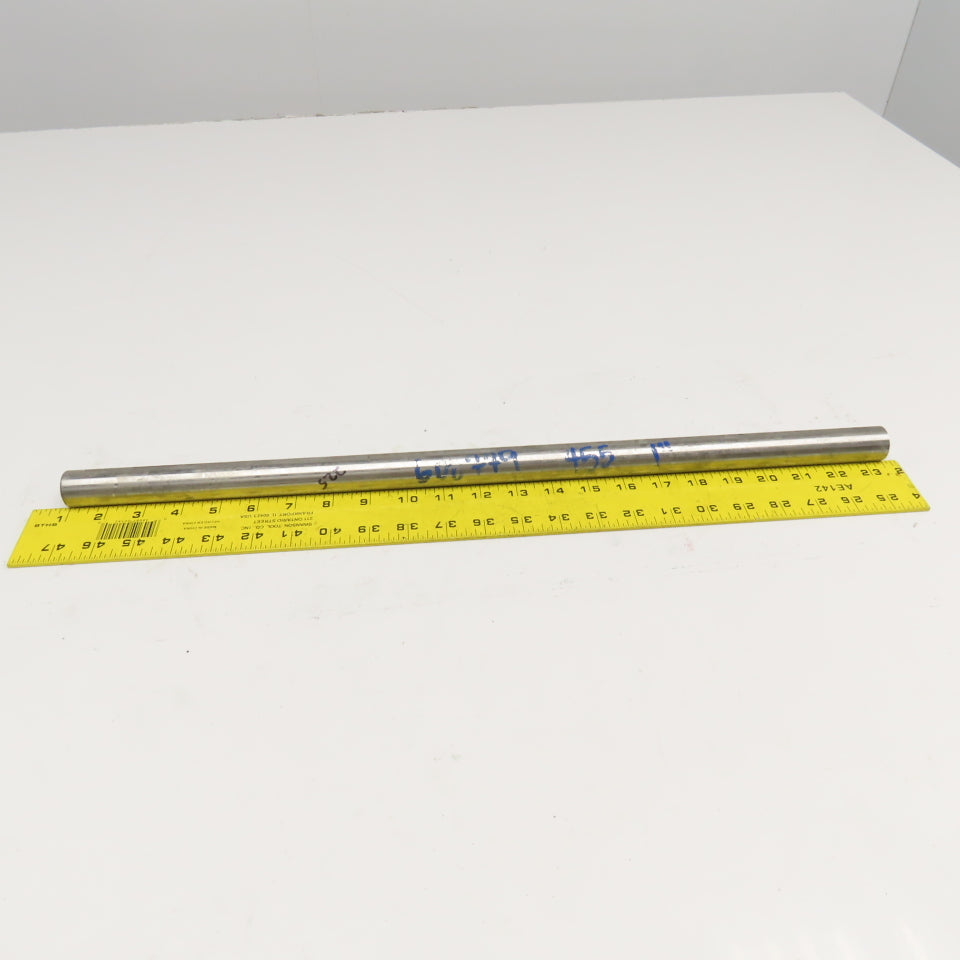 1" Diameter 455 Stainless Steel Non Heat Treated Round Bar Stock 22-1/2"