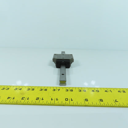 Ina R5B-KWVE-20-V2-54 240mm OAL Linear Slide Rail W/Carriage 71 x 63 x 30mm H