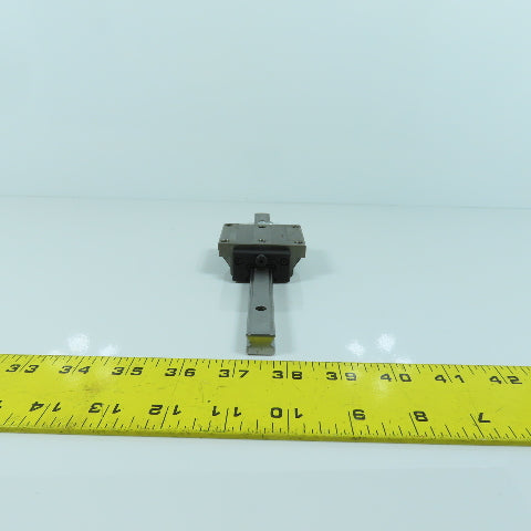 Ina R5B-KWVE-20-V2-54 240mm OAL Linear Slide Rail W/Carriage 71 x 63 x 30mm H