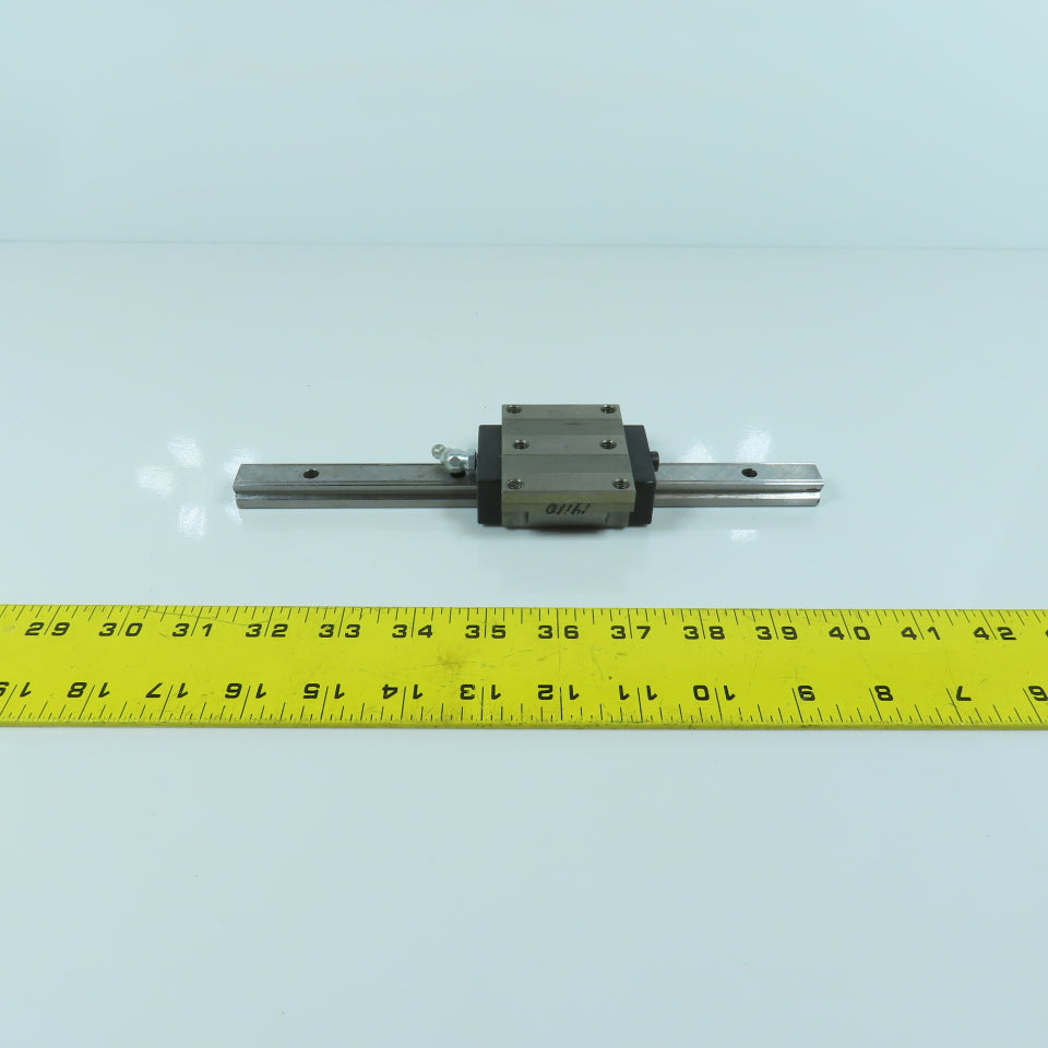 Ina R5B-KWVE-20-V2-54 240mm OAL Linear Slide Rail W/Carriage 71 x 63 x 30mm H