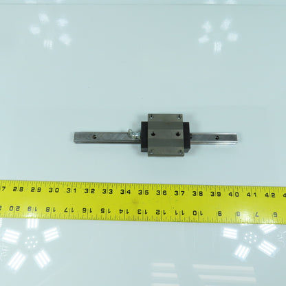 Ina R5B-KWVE-20-V2-54 240mm OAL Linear Slide Rail W/Carriage 71 x 63 x 30mm H