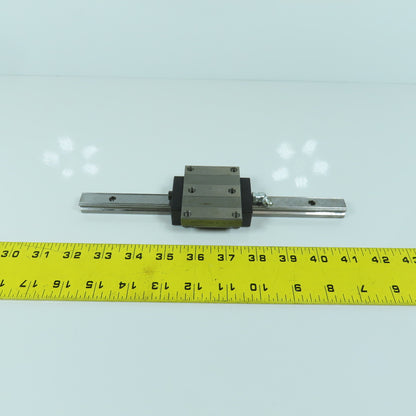 Ina R5B-KWVE-20-V2-54 240mm OAL Linear Slide Rail W/Carriage 71 x 63 x 30mm H