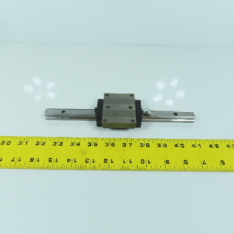 Ina R5B-KWVE-20-V2-54 240mm OAL Linear Slide Rail W/Carriage 71 x 63 x 30mm H