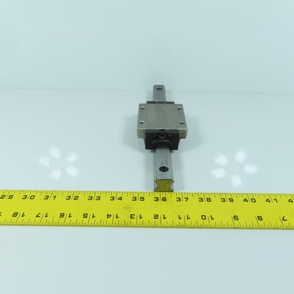 THK GJF02052-GK 276mm OAL Linear Slide Rail W/Carriage 102 x 70 x 36mm H