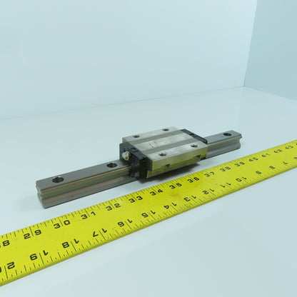 THK GJF02052-GK 276mm OAL Linear Slide Rail W/Carriage 102 x 70 x 36mm H