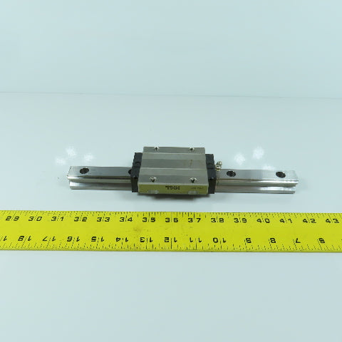 THK GJF02052-GK 276mm OAL Linear Slide Rail W/Carriage 102 x 70 x 36mm H