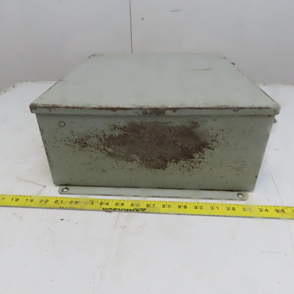 Hoffman 16x14x6" Electrical Enclosure Hinged Box W/Back Plate Type 12,13