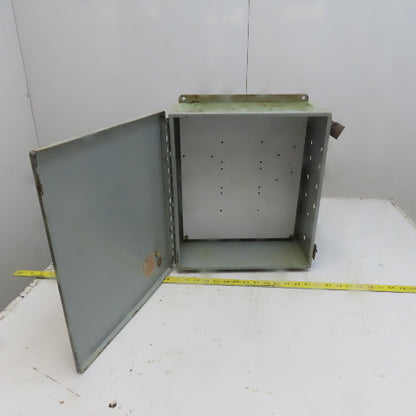 Hoffman 16x14x6" Electrical Enclosure Hinged Box W/Back Plate Type 12,13