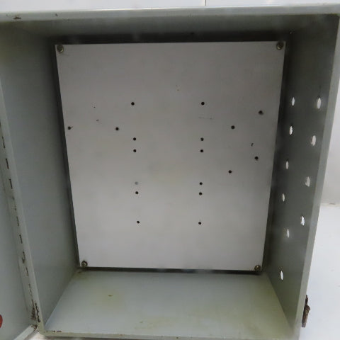 Hoffman 16x14x6" Electrical Enclosure Hinged Box W/Back Plate Type 12,13