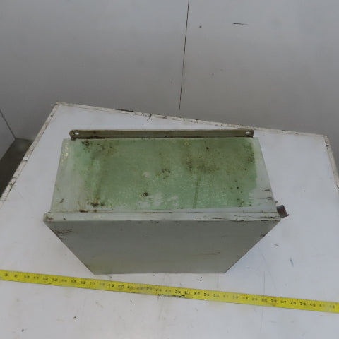 Hoffman 16x14x6" Electrical Enclosure Hinged Box W/Back Plate Type 12,13