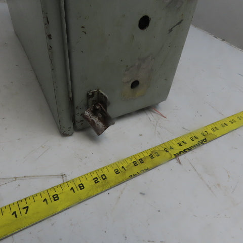 Hoffman 16x14x6" Electrical Enclosure Hinged Box W/Back Plate Type 12,13