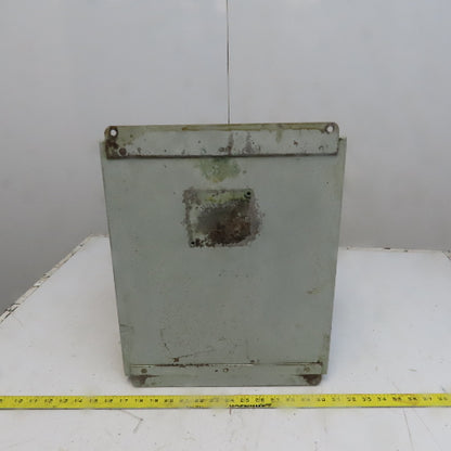 Hoffman 16x14x6" Electrical Enclosure Hinged Box W/Back Plate Type 12,13