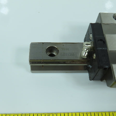 THK GJD11368 158mm OAL Linear Guide Rail W/Carriage Block HSR 25LC 102.2x70x36mm