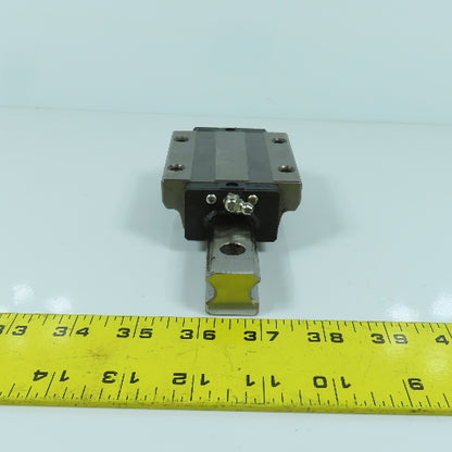 THK GJD11368 158mm OAL Linear Guide Rail W/Carriage Block HSR 25LC 102.2x70x36mm