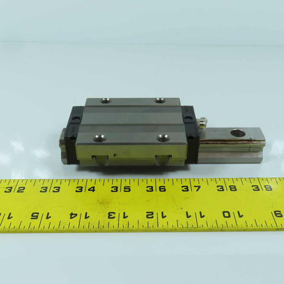 THK GJD11368 158mm OAL Linear Guide Rail W/Carriage Block HSR 25LC 102.2x70x36mm