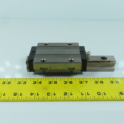 THK GJD11368 158mm OAL Linear Guide Rail W/Carriage Block HSR 25LC 102.2x70x36mm