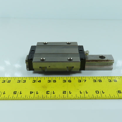 THK GJD11368 158mm OAL Linear Guide Rail W/Carriage Block HSR 25LC 102.2x70x36mm
