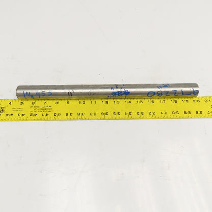 1-1/4" Diameter 455 Stainless Steel Non Heat Treated Round Bar Stock 15"