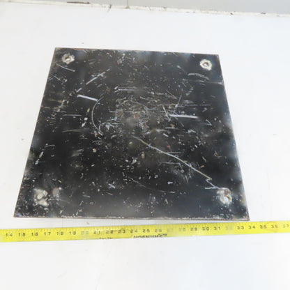Custom Vertical Mount Floor Plate For 3-1/2x3-1/2" Extrusion Profile 80/20 Style