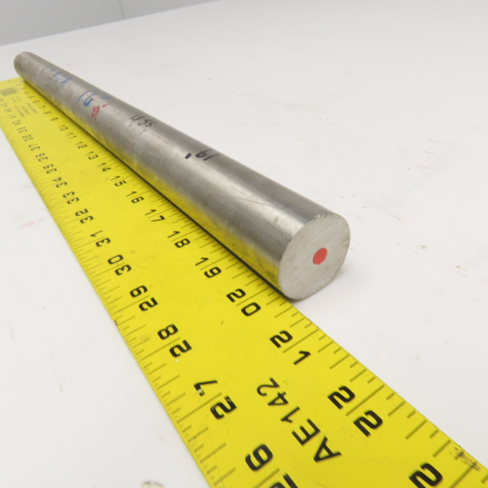 1-1/4" Diameter 455 Stainless Steel Non Heat Treated Round Bar Stock 19"