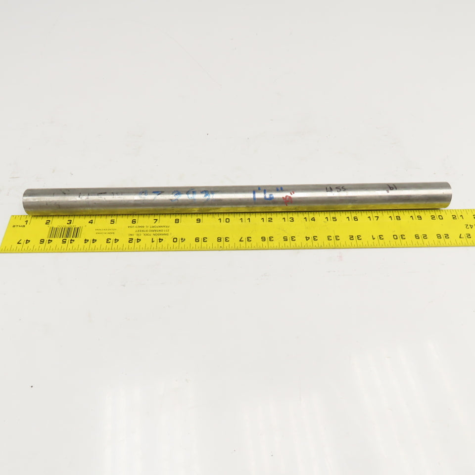 1-1/4" Diameter 455 Stainless Steel Non Heat Treated Round Bar Stock 19"