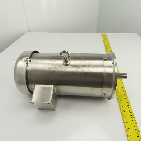 Baldor VSSEWDM3611T 3HP AC Electric Washdown Motor 1760RPM 230/460V 3PH 182TC Fr